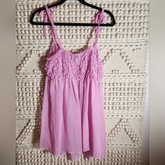 La Senza Babydoll Sheer Dress/Top - Picture 8 of 9